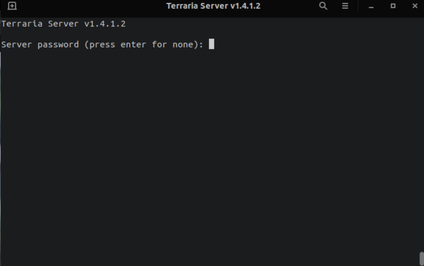 How to set up a Terraria Server For Ubuntu Linux | Shells official site